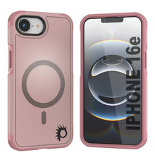 Load image into Gallery viewer, Punkcase iPhone 16E Case, [Serie Spartan 2.0] Carrera de servicio pesado resistente con protector de pantalla incorporado [rosa]
