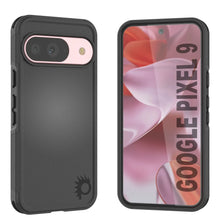 Cargar imagen en el visor de la galería, Punkcase Google Pixel 9 Case, [Serie Spartan 2.0] Cubierta de servicio pesado resistente con protector de pantalla incorporado [negro]
