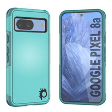 Load image into Gallery viewer, Funda PunkCase para Google Pixel 9 Pro XL, [Serie Spartan 2.0], transparente, resistente y duradera, con protector de pantalla incorporado [azul]
