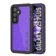 Cargar imagen en el visor de la galería, Galaxy S25+ Plus estuche impermeable Punkcase Studstar Purple Fin 6.7 pies IP68 IP68 Choque/prueba de nieve
