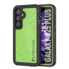 Load image into Gallery viewer, Galaxy S25+ Plus estuche impermeable Punkcase Studstar Verde luz delgada de 6.7 pies IP68 Improbas de choque

