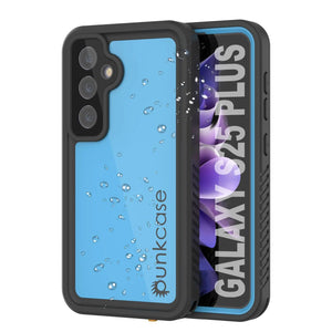 Galaxy S25+ Plus estuche impermeable Punkcase Studstar Light Blue delgada 6.7 pies IP68 Improbas de choque