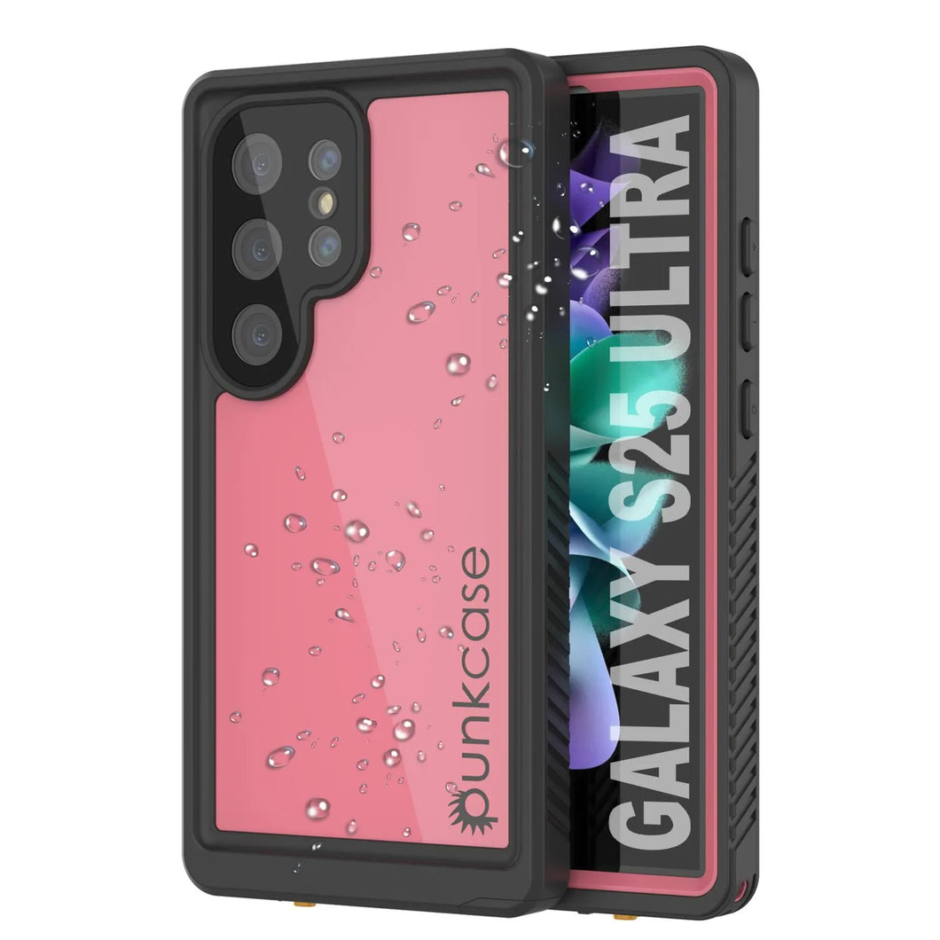 Galaxy S25 Ultra Water Water Water Punkcase Studstar Pink Pink Thin 6.6 pies IP68 IP68 Prueba de choque/nieve