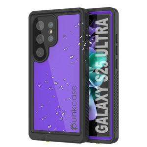 Galaxy S25 Ultra Water Water Water Punkcase Studstar Purple Fin 6.6 pies IP68 IP68 Probas de choque/nieve
