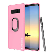 Cargar imagen en el visor de la galería, Galaxy Note 8 Case, Punkcase Magnetix Protective TPU Cover W/ Kickstand, Screen Protector [Pink] (Color in image: pink)
