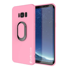 Load image into Gallery viewer, Galaxy S8 Case, Punkcase Magnetix Protective TPU Cover W/ Kickstand, Screen Protector [Pink] (Color in image: pink)
