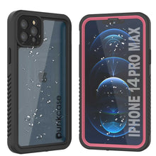 Cargar imagen en el visor de la galería, iPhone 14 Pro Max Waterproof Case, Punkcase [Extreme Series] Armor Cover W/ Built In Screen Protector [Pink] (Color in image: Pink)
