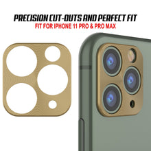 Cargar imagen en el visor de la galería, Punkcase iPhone 11 Pro Max Camera Protector Ring [Gold] (Color in image: Rose Gold)
