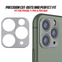 Load image into Gallery viewer, Punkcase iPhone 11 Pro Camera Protector Ring [Silver] (Color in image: Green)
