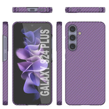 Load image into Gallery viewer, Case de Galaxy S24 Plus, Punkcase Carbon -Wield, Servicio pesado y cubierta ultra delgada [a prueba de choques] [no slip] [púrpura]
