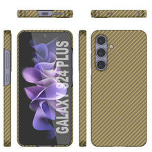 Load image into Gallery viewer, Case de Galaxy S24 Plus, Punkcase Carbon -Shield, Sesto Duty y Ultra Fin Cover [Propapop -intensidad] [Non Slip] [Amarillo]
