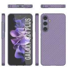 Load image into Gallery viewer, Case de Galaxy S24 Plus, Punkcase Carbon -Shield, Servicio pesado y cubierta ultra delgada [a prueba de choques] [no deslizamiento] [lila]
