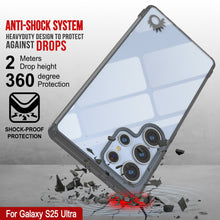 Cargar imagen en el visor de la galería, Funda para Galaxy S25 Ultra [Serie de acrílico transparente] [Antideslizante] Para Galaxy S25 Ultra [Negro]
