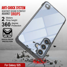Load image into Gallery viewer, Funda para Galaxy S25 [Serie de acrílico transparente] [Antideslizante] Para Galaxy S25 [Negro]
