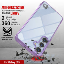 Load image into Gallery viewer, Funda para Galaxy S25 [Serie de acrílico transparente] [Antideslizante] Para Galaxy S25 [Morado]
