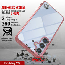 Load image into Gallery viewer, Funda para Galaxy S25 [Serie de acrílico transparente] [Antideslizante] Para Galaxy S25 [Rojo]
