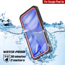 Cargar imagen en el visor de la galería, Caso impermeable de Google Pixel 9a, cubierta de armadura punkcase [serie extrema] con protector de pantalla incorporado [rosa]
