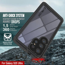 Cargar imagen en el visor de la galería, Funda protectora de pantalla para Galaxy S25 Ultra resistente al agua y a los golpes [Serie Extreme] [azul claro]
