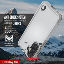 Cargar imagen en el visor de la galería, Punkcase Galaxy A36 Case, [Serie Spartan 2.0] Carrera de servicio pesado resistente [blanco]
