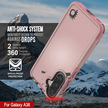Cargar imagen en el visor de la galería, Punkcase Galaxy A36 Case, [Serie Spartan 2.0] Carrera de servicio pesado resistente [rosa]
