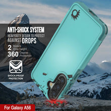 Cargar imagen en el visor de la galería, Punkcase Galaxy A56 Case, [Serie Spartan 2.0] Carrera de servicio pesado resistente [azul claro]
