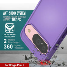 Cargar imagen en el visor de la galería, Punkcase Google Pixel 9 Case, [Serie Spartan 2.0] Cubierta de servicio pesado resistente con protector de pantalla incorporado [Purple]
