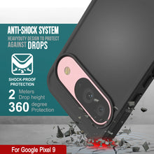 Cargar imagen en el visor de la galería, Punkcase Google Pixel 9 Case, [Serie Spartan 2.0] Cubierta de servicio pesado resistente con protector de pantalla incorporado [negro]
