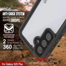 Cargar imagen en el visor de la galería, Galaxy S25+ Plus impermeable, Punkcase Studstar White White Fin 6.7 pies IP68 IP68 Probas de choque/nieve
