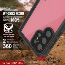 Cargar imagen en el visor de la galería, Galaxy S25 Ultra Water Water Water Punkcase Studstar Pink Pink Thin 6.6 pies IP68 IP68 Prueba de choque/nieve
