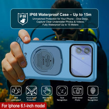 Load image into Gallery viewer, Punkcase Universal 2.0 Impermeable Case de teléfono para 6.1–6.3 &quot;[azul]
