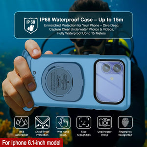 Punkcase Universal 2.0 Impermeable Case de teléfono para 6.1–6.3 "[azul]
