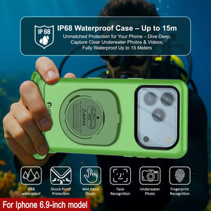 Punkcase Universal 2.0 Teléfono impermeable para 6.7–6.9 "[verde]