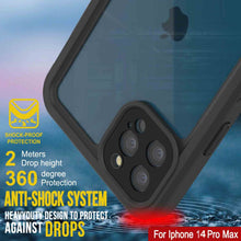 Cargar imagen en el visor de la galería, iPhone 14 Pro Max Waterproof Case, Punkcase [Extreme Series] Armor Cover W/ Built In Screen Protector [Red] (Color in image: Purple)
