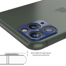 Load image into Gallery viewer, Punkcase iPhone 11 Pro Max Camera Protector Ring [Blue] (Color in image: Silver)
