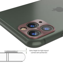 Cargar imagen en el visor de la galería, Punkcase iPhone 11 Pro Camera Protector Ring [Rose-Gold] (Color in image: Blue)
