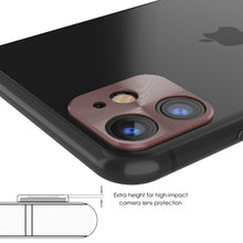 Load image into Gallery viewer, Punkcase iPhone 11 Camera Protector Ring [Rose-Gold] (Color in image: Silver)
