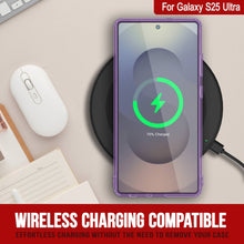 Cargar imagen en el visor de la galería, Funda para Galaxy S25 Ultra [Serie de acrílico transparente] [Antideslizante] Para Galaxy S25 Ultra [Morado]
