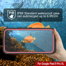 Load image into Gallery viewer, Caso impermeable de Google Pixel 9 Pro XL, Punkcase [Extreme Series] Armor Cover con protector de pantalla incorporado [rosa]
