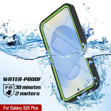Cargar imagen en el visor de la galería, Funda protectora de pantalla para Galaxy S25+ Plus resistente al agua y a los golpes [Serie Extreme] [Verde claro]
