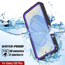 Cargar imagen en el visor de la galería, Funda protectora de pantalla para Galaxy S25+ Plus resistente al agua y a los golpes [Serie Extreme] [morado]
