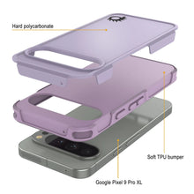 Cargar imagen en el visor de la galería, Punkcase Google Pixel 9 Pro XL Case, [Serie Spartan 2.0] Cubierta de servicio pesado resistente con protector de pantalla incorporado [magenta]
