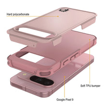 Cargar imagen en el visor de la galería, Punkcase Google Pixel 9 Case, [Serie Spartan 2.0] Cubierta de servicio pesado resistente con protector de pantalla incorporado [rosa]
