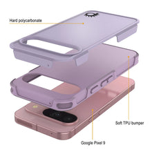 Load image into Gallery viewer, Punkcase Google Pixel 9 Case, [Serie Spartan 2.0] Cubierta de servicio pesado resistente con protector de pantalla incorporado [magenta]

