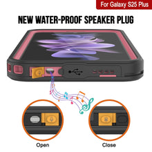 Cargar imagen en el visor de la galería, Galaxy S25+ Plus impermeable estuche Punkcase Studstar Pink delgada de 6.7 pies IP68 IP68 Prueba de choque/nieve
