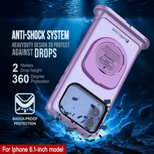 Load image into Gallery viewer, Punkcase Universal 2.0 Teléfono impermeable para 6.1–6.3 &quot;[rosa]
