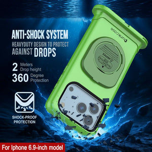 Punkcase Universal 2.0 Teléfono impermeable para 6.7–6.9 "[verde]
