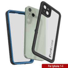 Cargar imagen en el visor de la galería, iPhone 14  Waterproof Case, Punkcase [Extreme Series] Armor Cover W/ Built In Screen Protector [Light Blue] (Color in image: White)
