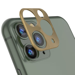 Punkcase iPhone 11 Pro Max Camera Protector Ring [Gold] (Color in image: Gold)