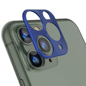 Punkcase iPhone 11 Pro Max Camera Protector Ring [Blue] (Color in image: Blue)