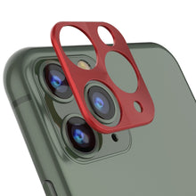 Cargar imagen en el visor de la galería, Punkcase iPhone 11 Pro Camera Protector Ring [Red] (Color in image: Red)
